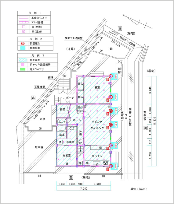 施工平面図