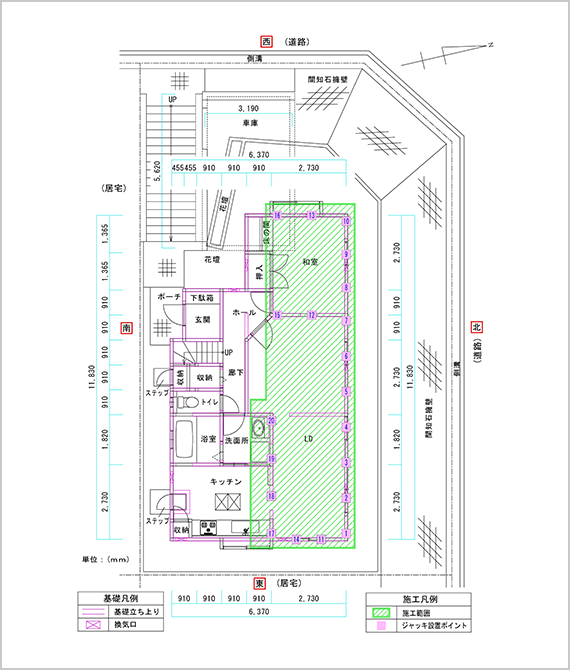 施工平面図